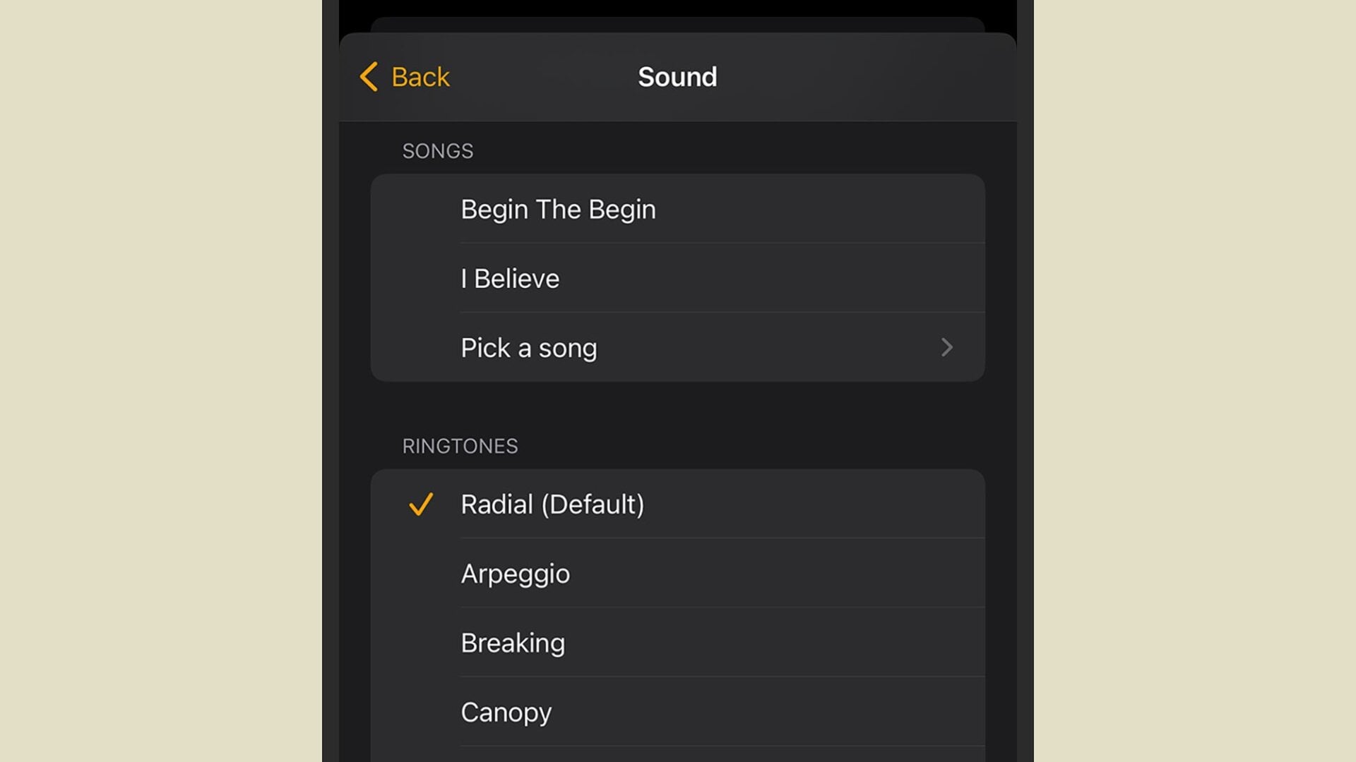 Tienes opciones en la aplicación de reloj de iOS.