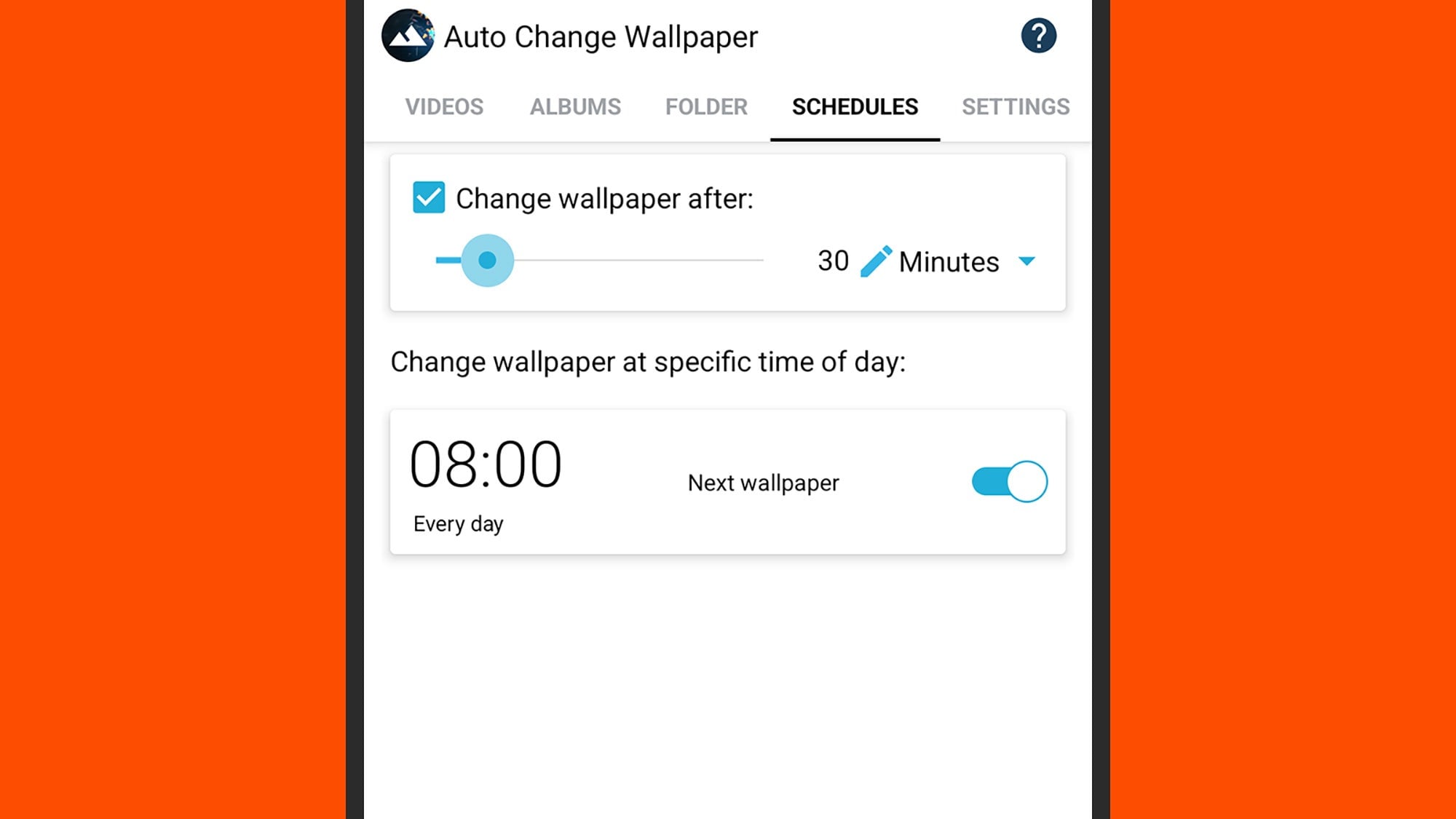 Las aplicaciones de Android de terceros pueden cambiar el fondo de pantalla por usted.