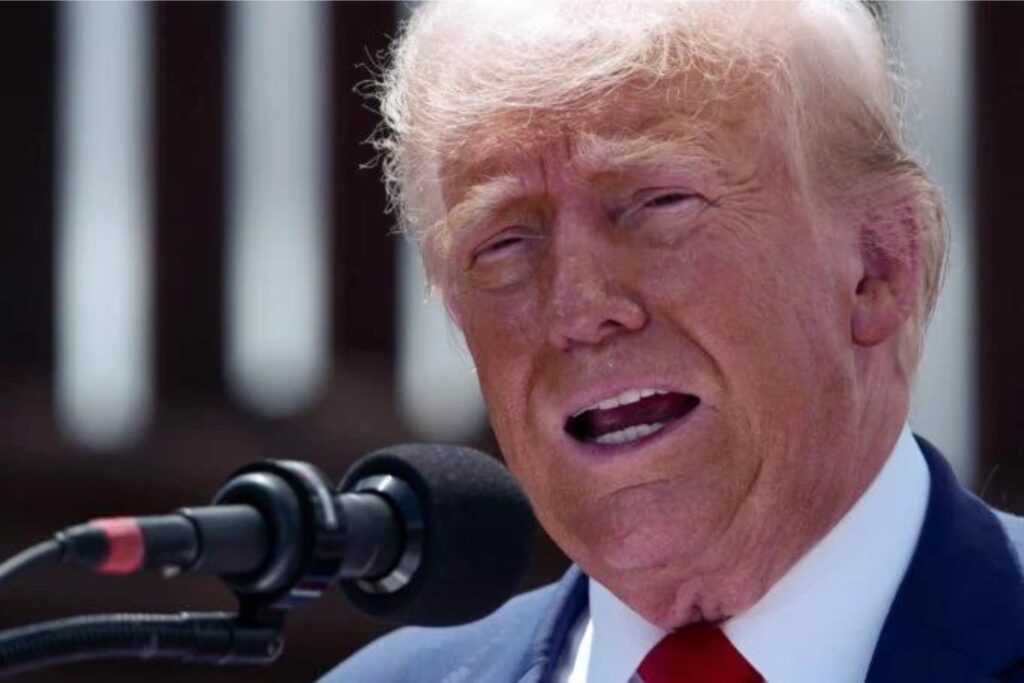 Trump Discurso Kamala Harris