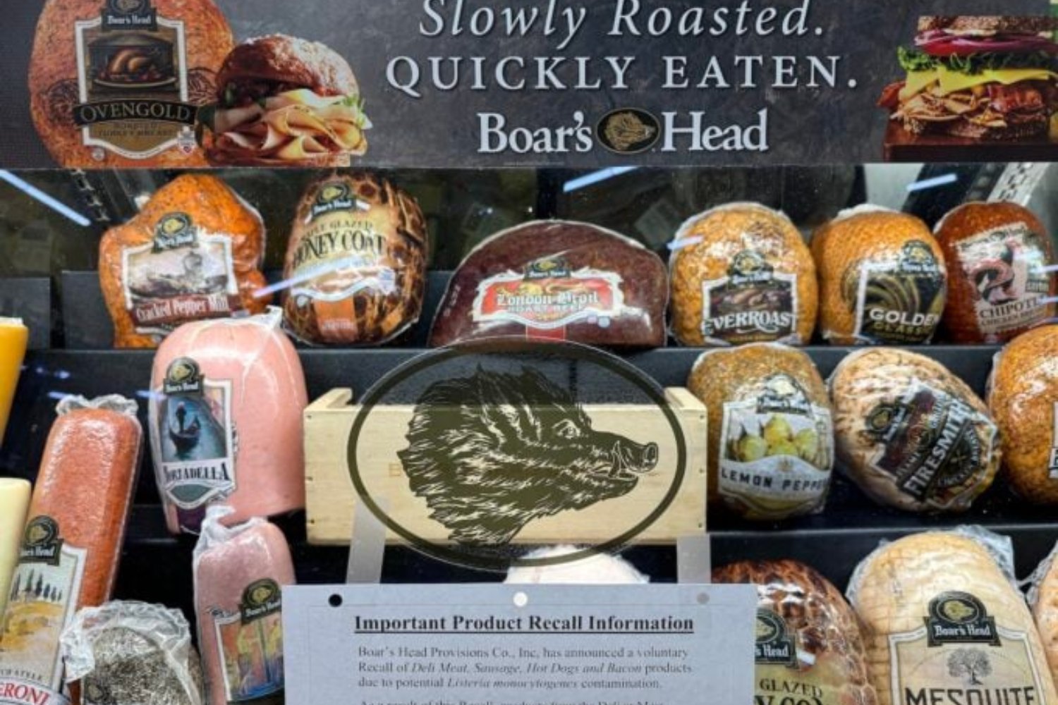 Cierre De Planta De Boars Head