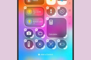 Personaliza Centro De Control Iphone 16