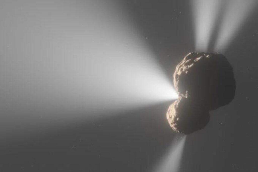 Chorros De Gas Caliente Salen De Centauro