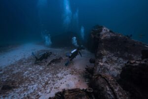 Galeones Sumergidos En El Oceano