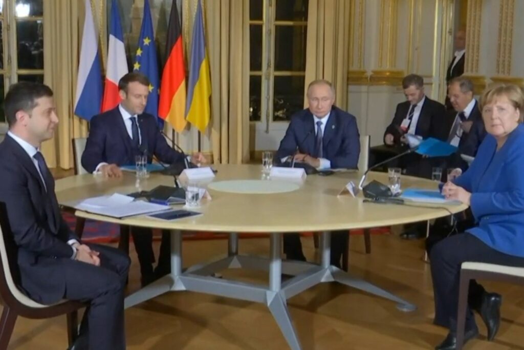 Putin y Zelenski