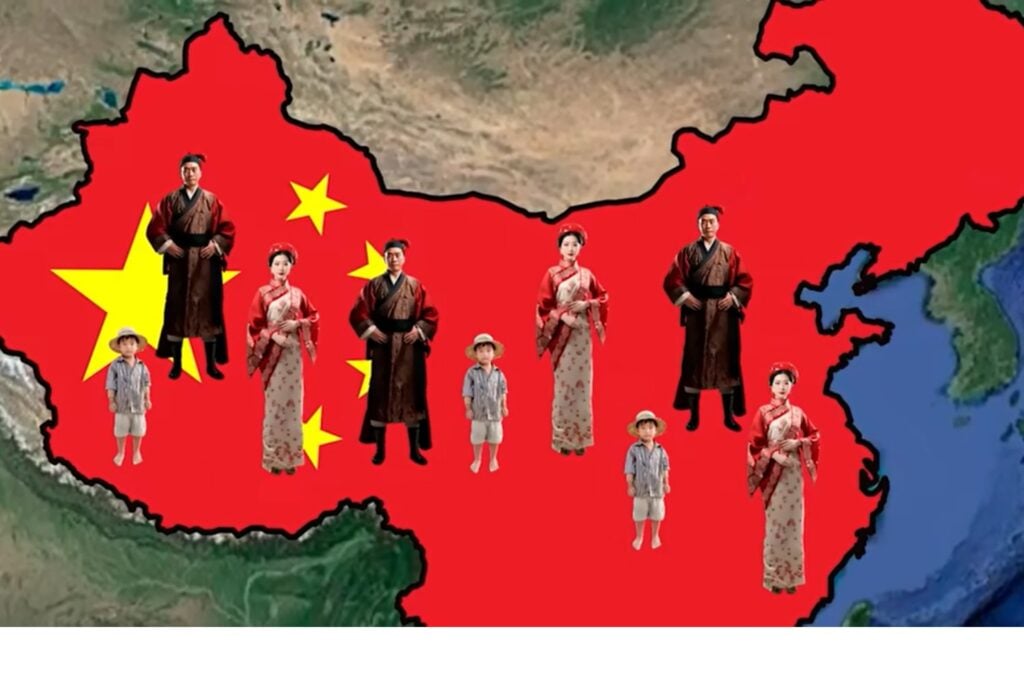 China disminuye población