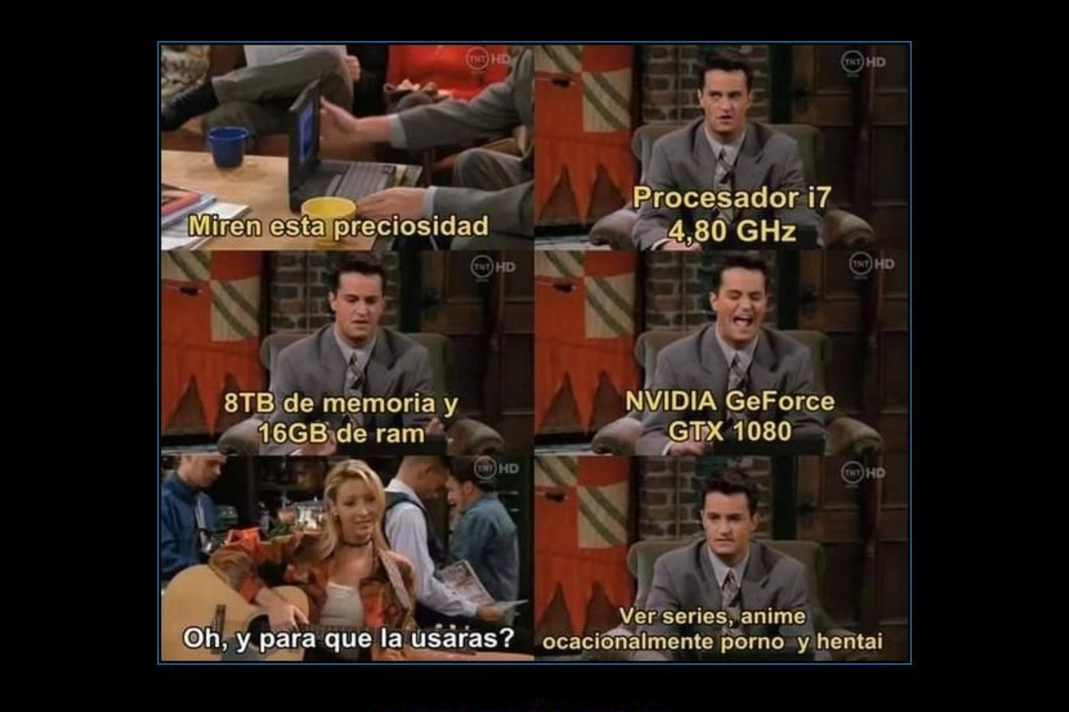 El ordenador de Chandler en Friends: de "bestia tecnológica" a pisapapeles de 6.000 euros