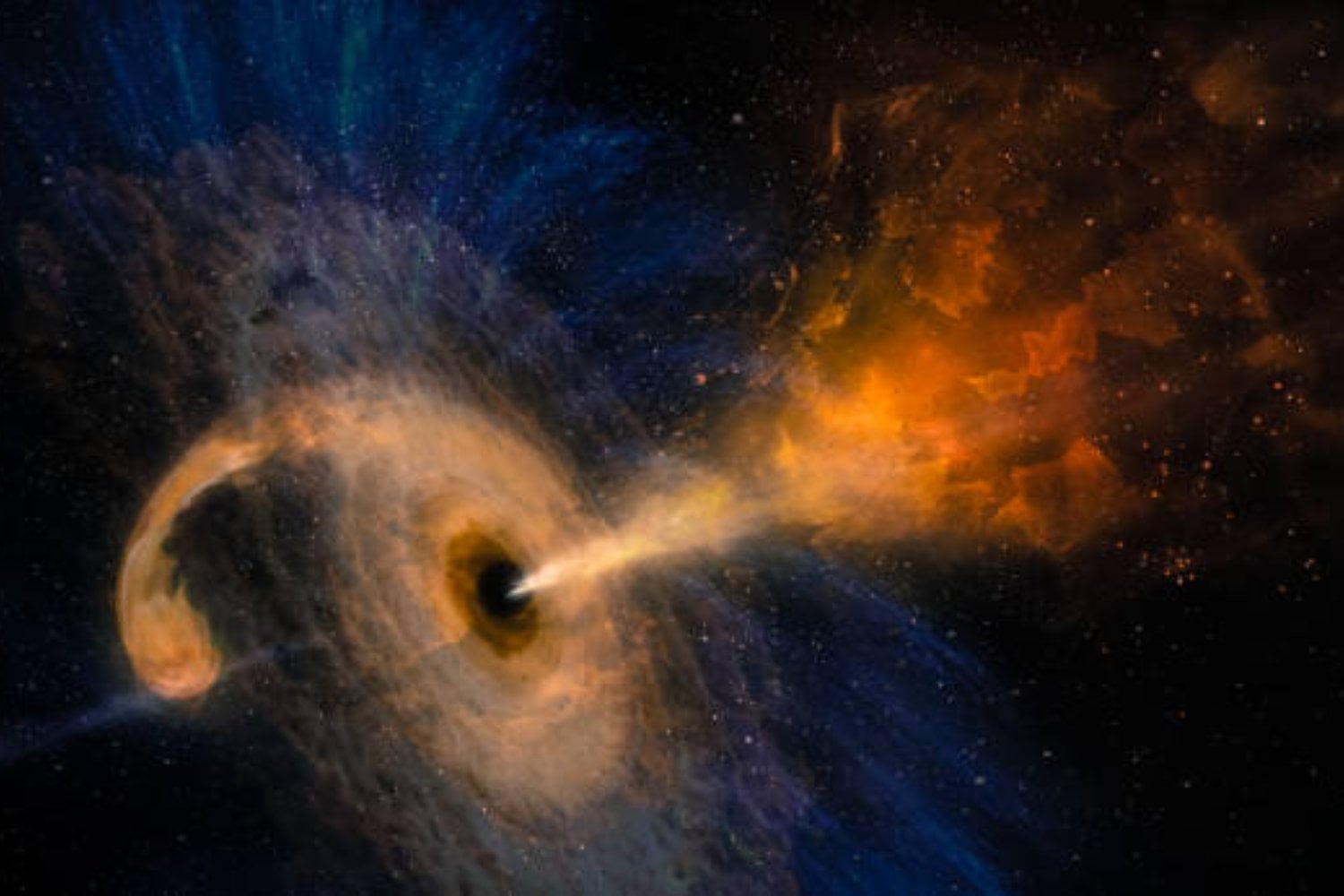 ¿Podrían existir planetas orbitando el agujero negro supermasivo de nuestra galaxia?