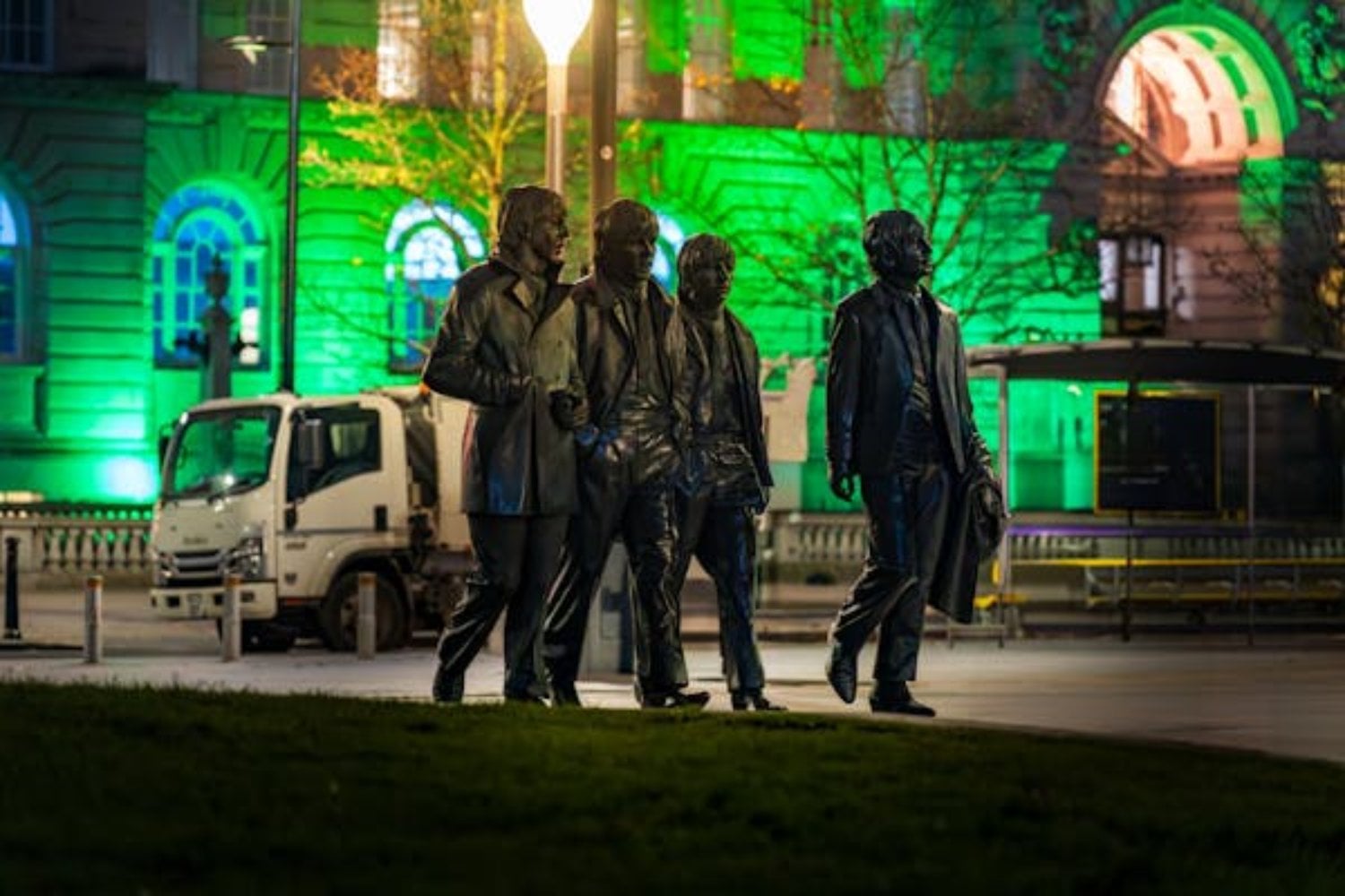 Moneda en honor a Paul McCartney Beatles.