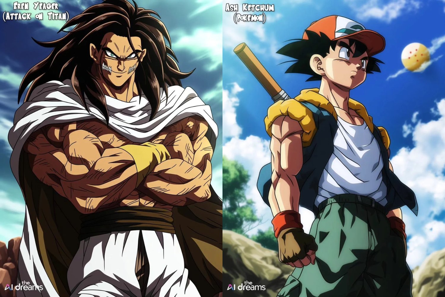 Animé IA Dragon Ball.