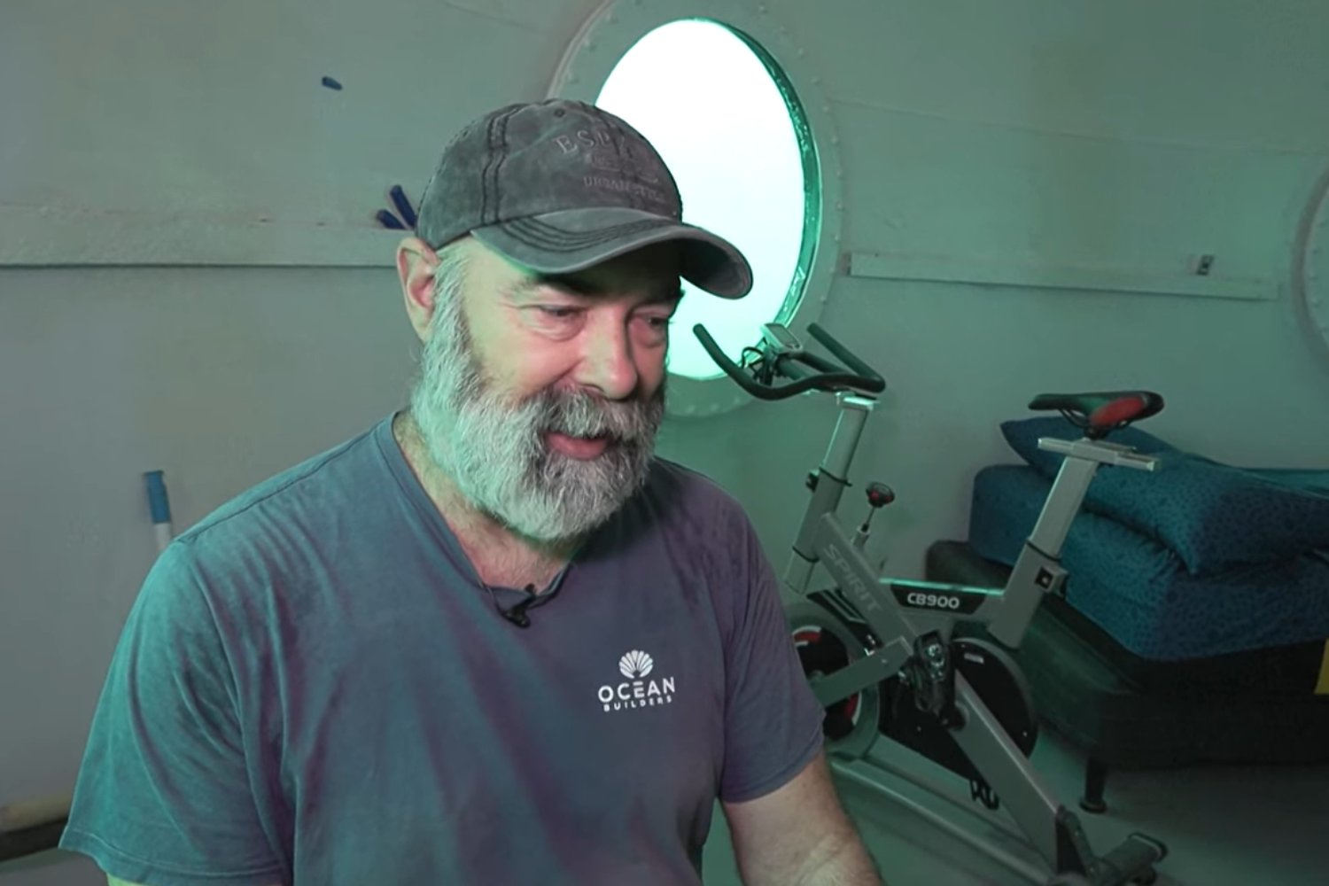 Ingeniero Alemán bajo agua Panamá