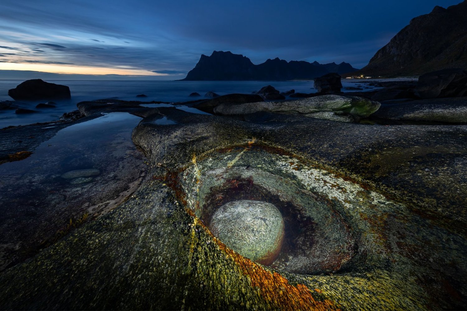 Ojo de dragón en Noruega