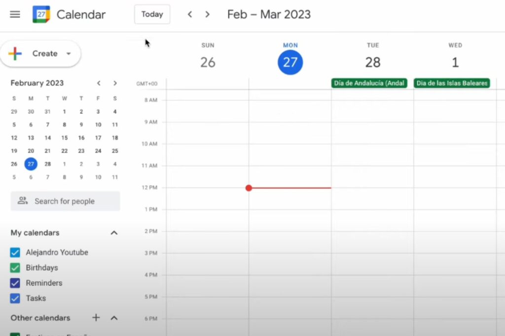 Estafa Google Calendar