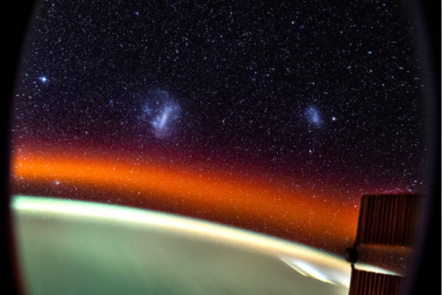 Foto De Dos Galaxias