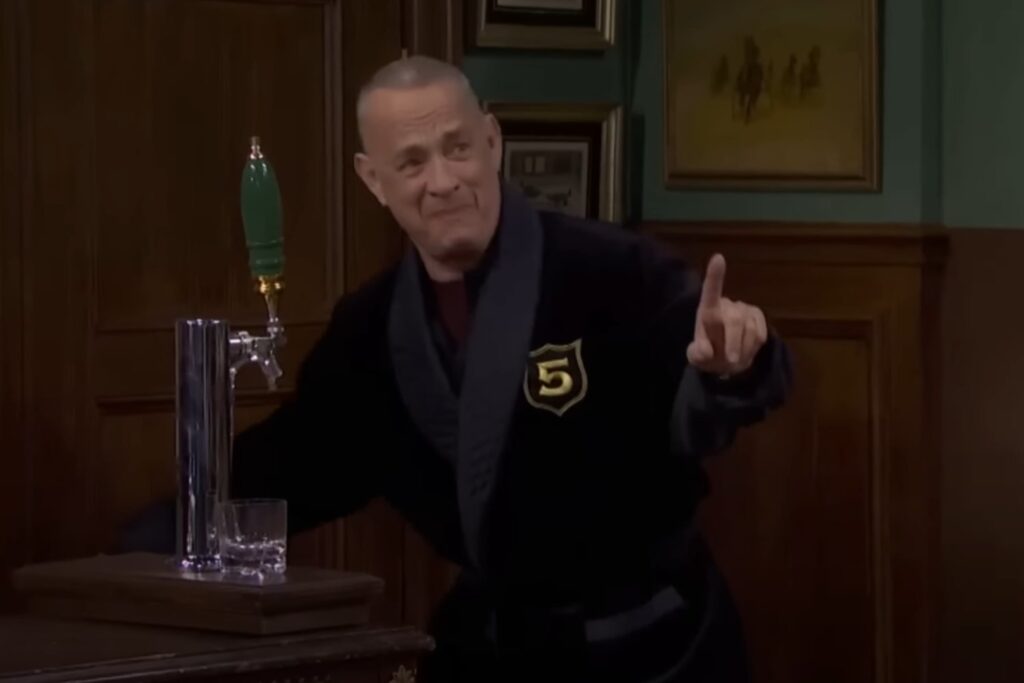 Tom Hanks Temblor En Manos