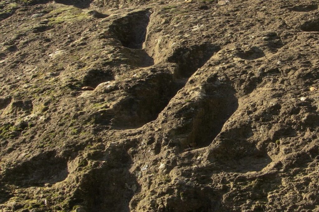 Huellas en escombros volcánicos: el misterio resuelto después de 350.000 años