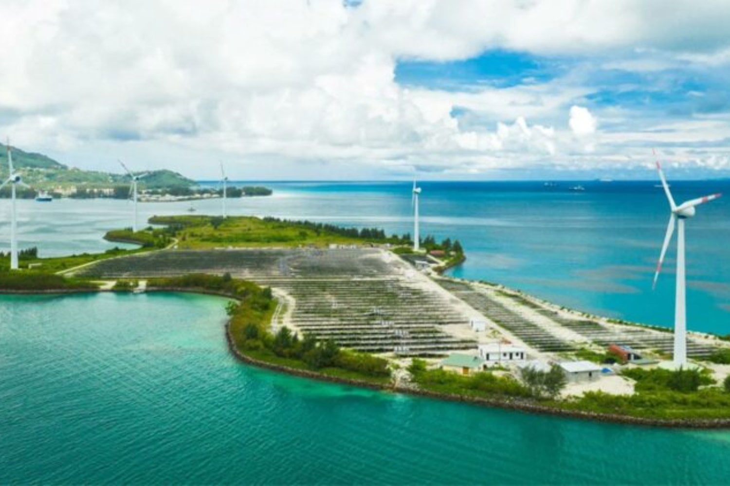 Una isla artificial revolucionaria: Europa apuesta por el hidrógeno verde