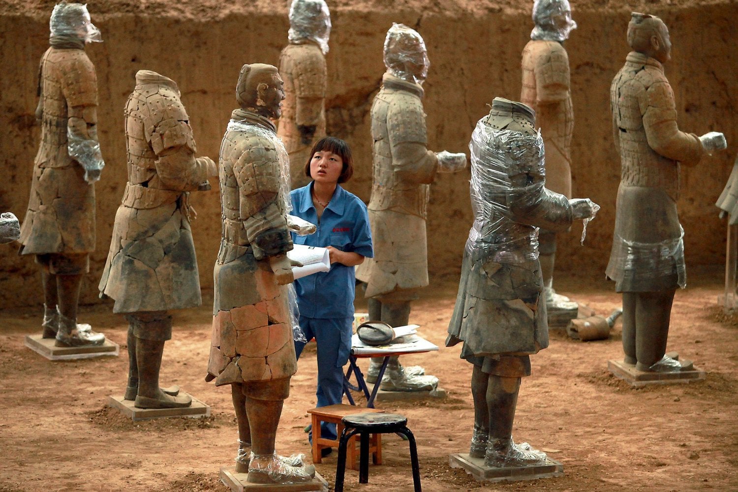 Un descubrimiento sorprendente en el Ejército de Terracota de China desafía la historia