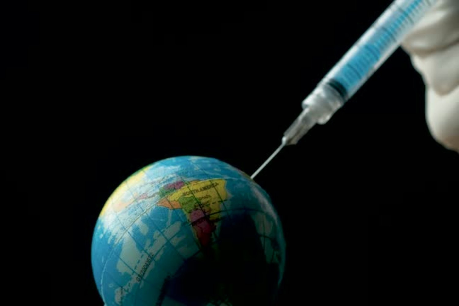 El inquietante cambio de color verde de la Tierra