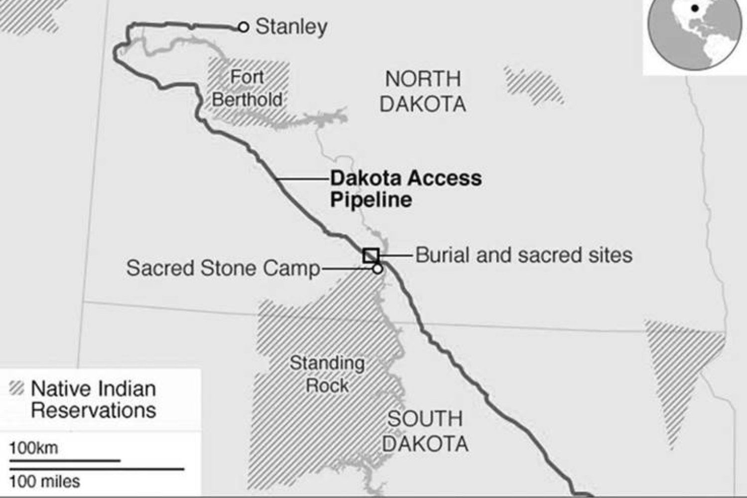 Una amenaza para el medio ambiente y la soberanía: El caso de la tribu Standing Rock Sioux y el oleoducto Dakota Access Pipeline