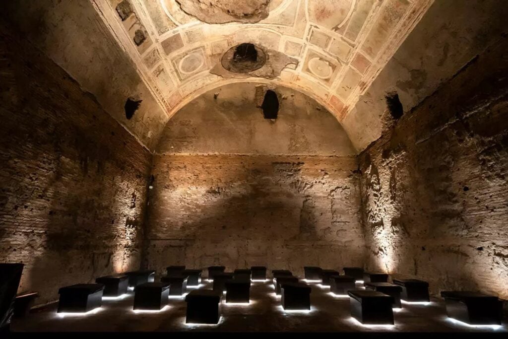 Descubren en Roma los colores secretos de la Domus Aurea ocultos por siglos