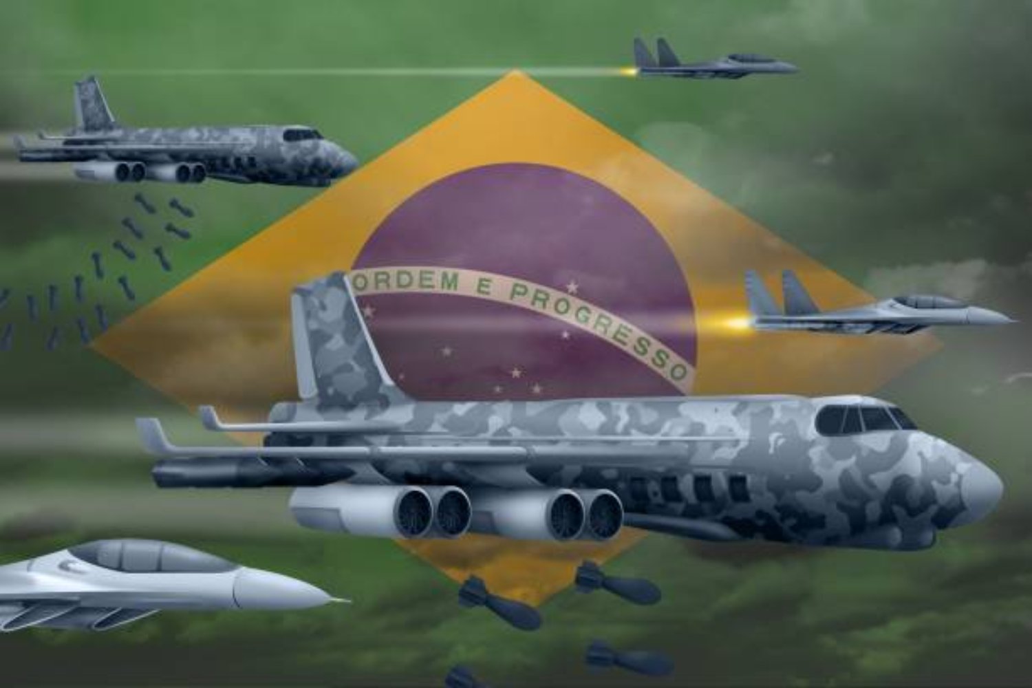 Brasil: El país lidera el poder aéreo en Latinoamérica en 2025