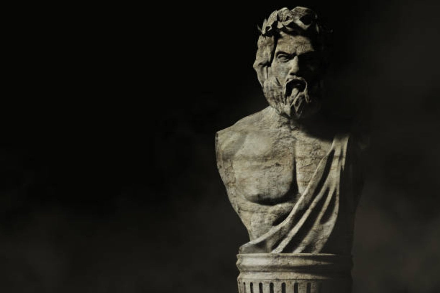 Una estatua de mármol de la era helenística, con más de 2.000 años de antigüedad
