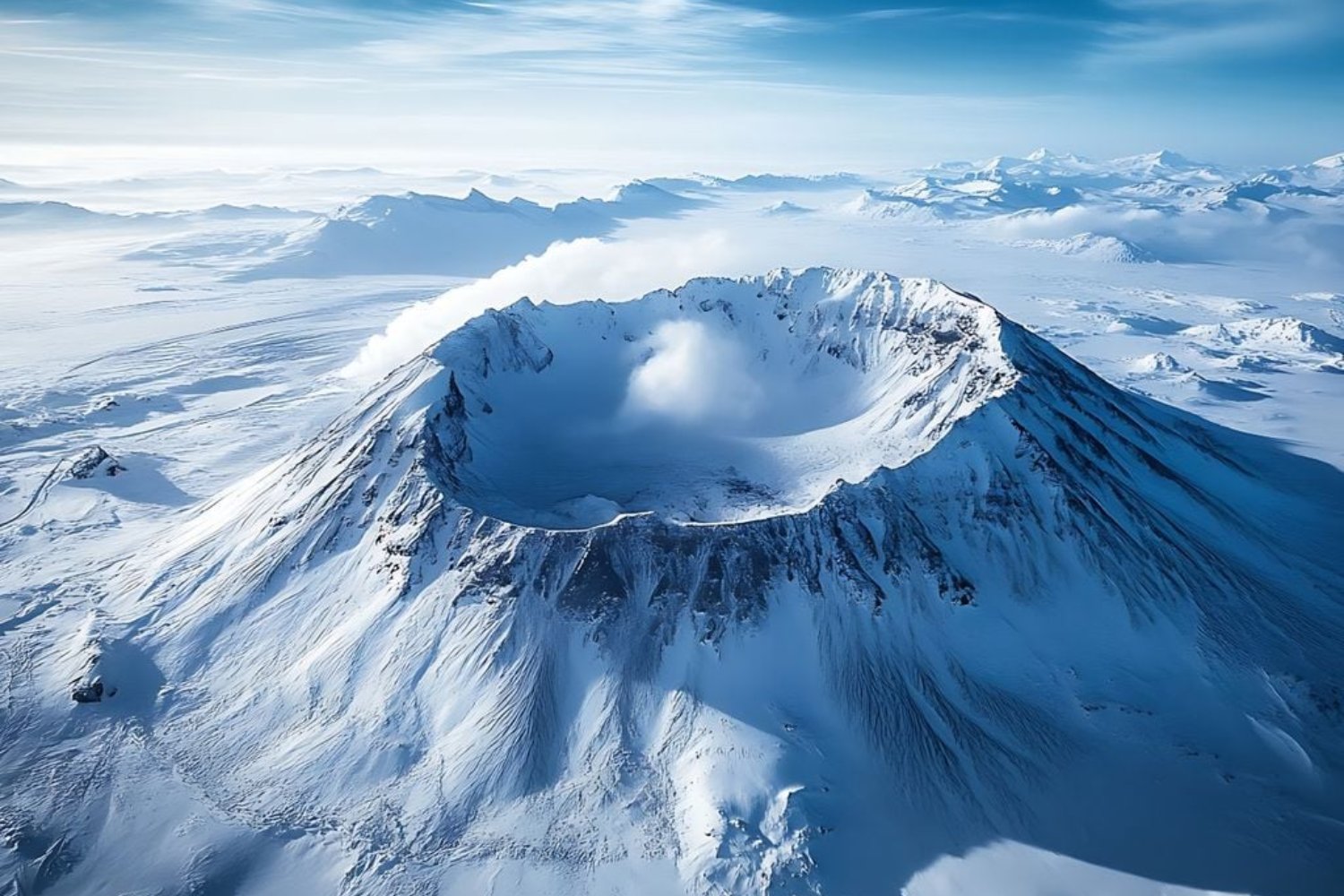 Volcanes, el peligro que esconde la Antártida bajo su hielo