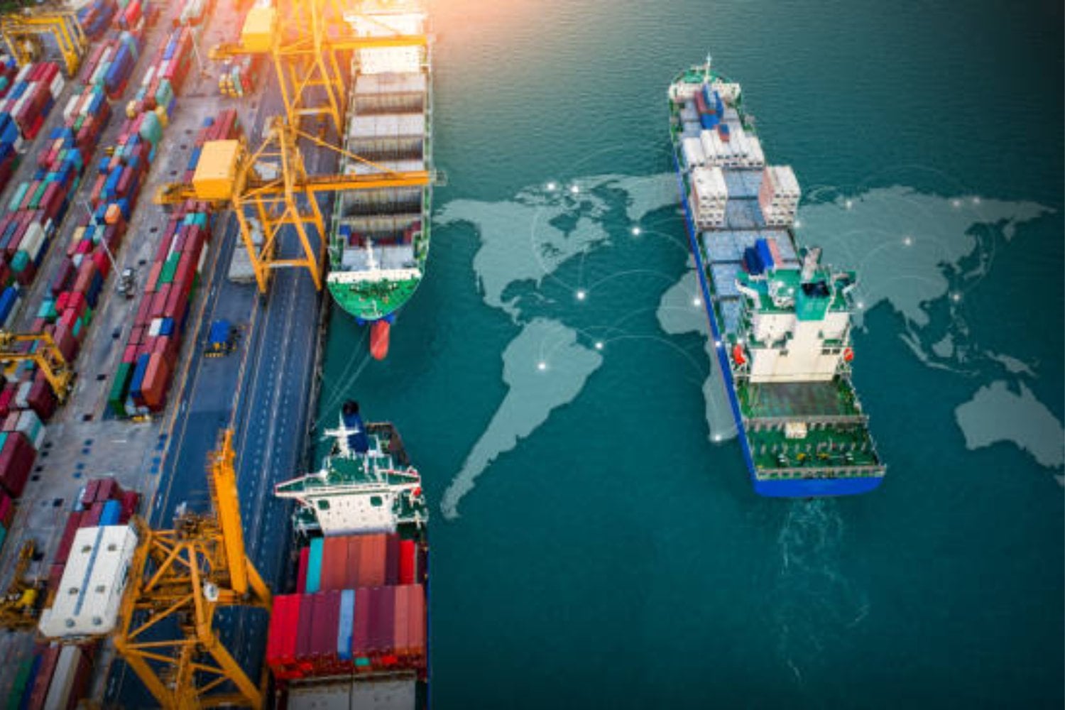 Rutas comerciales clave en América Latina y el Caribe, según la inteligencia artificial