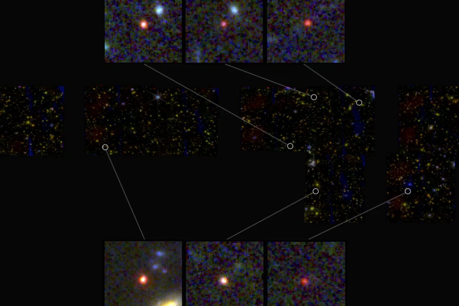 El misterioso hallazgo de puntos rojos que podría cambiar nuestra comprensión del universo