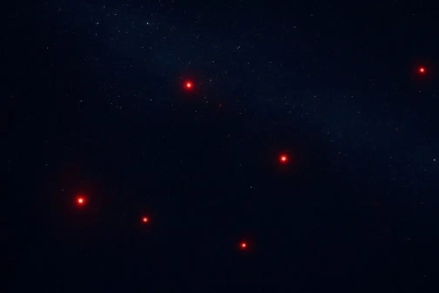 El misterioso hallazgo de puntos rojos que podría cambiar nuestra comprensión del universo