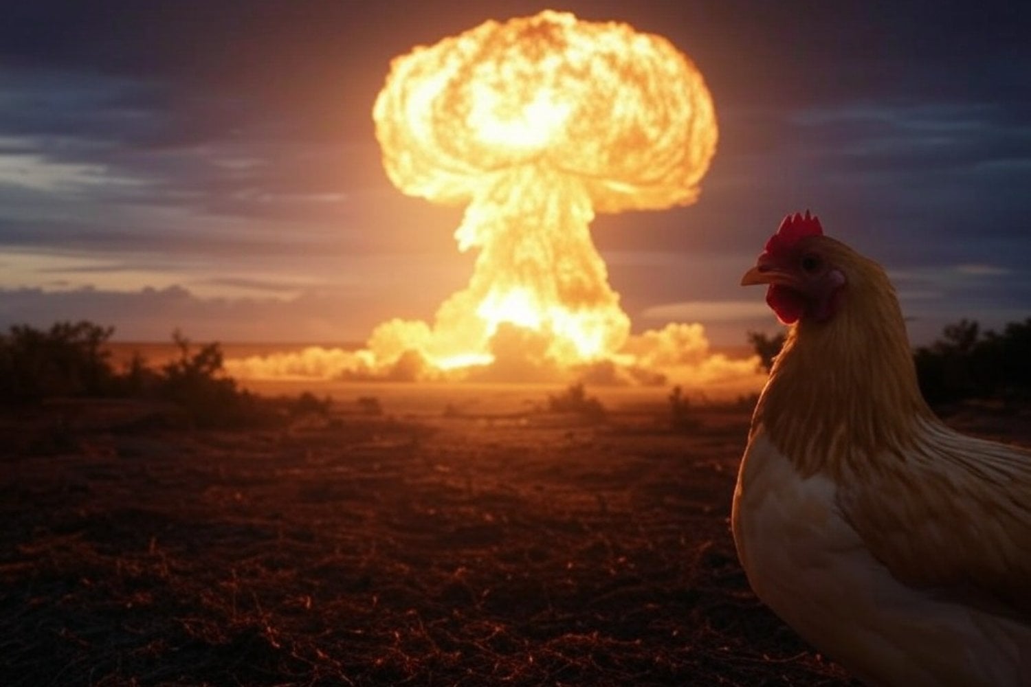 La bomba nuclear más extraña de la historia: Reino Unido y su plan con gallinas