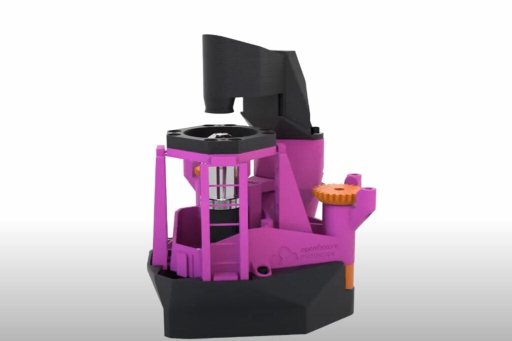 Microscopio Con Impresora 3d