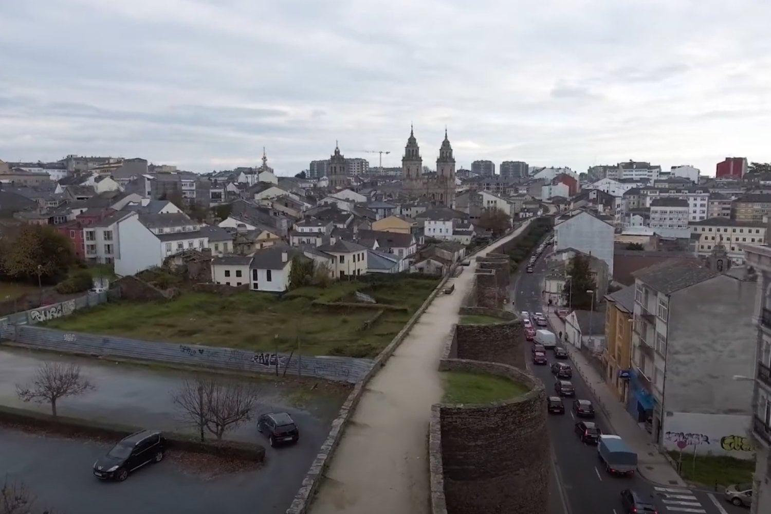 Muralla Romana En Lugo