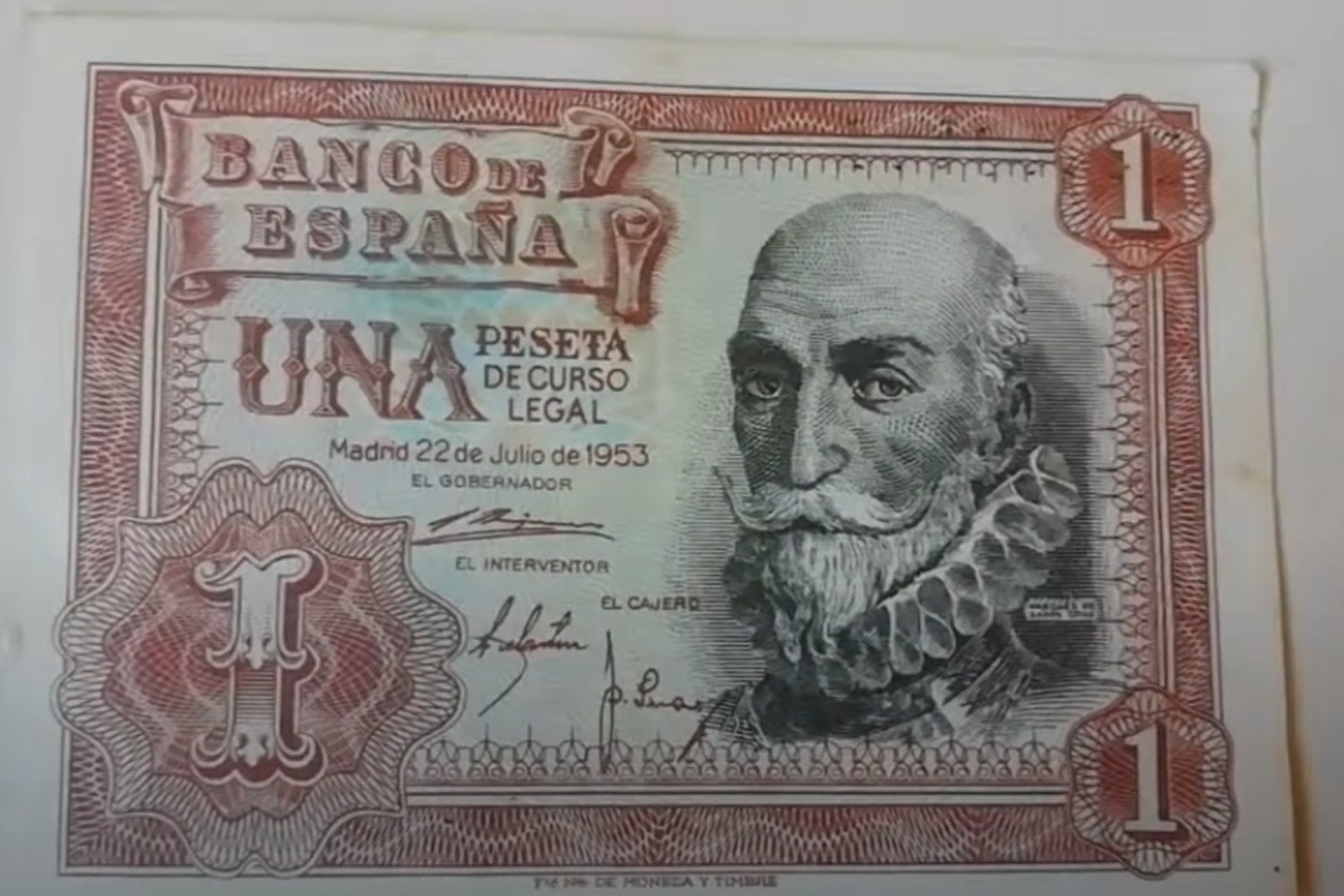 1 Peseta