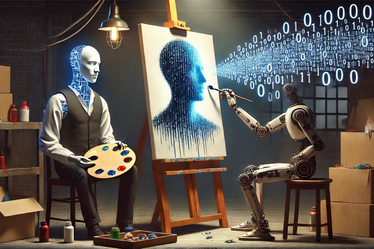 La paradoja de la inteligencia artificial: Más rápidos, menos creativos