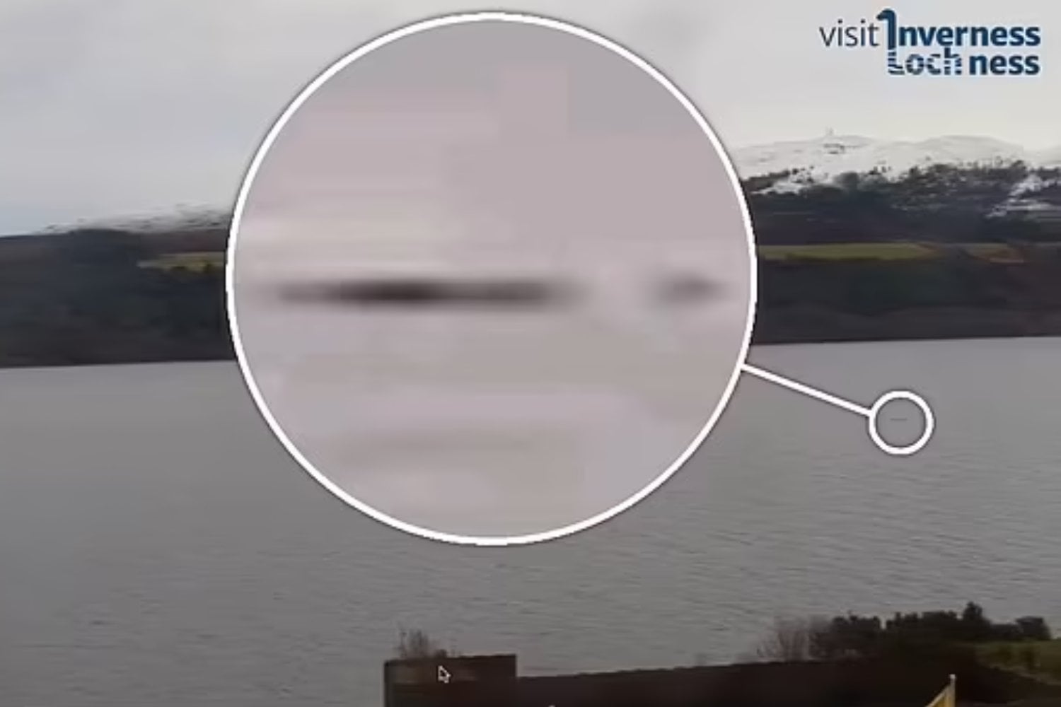 ¿Prueba definitiva del Monstruo del Lago Ness? La imagen que ha dejado a un cazador sin palabras
