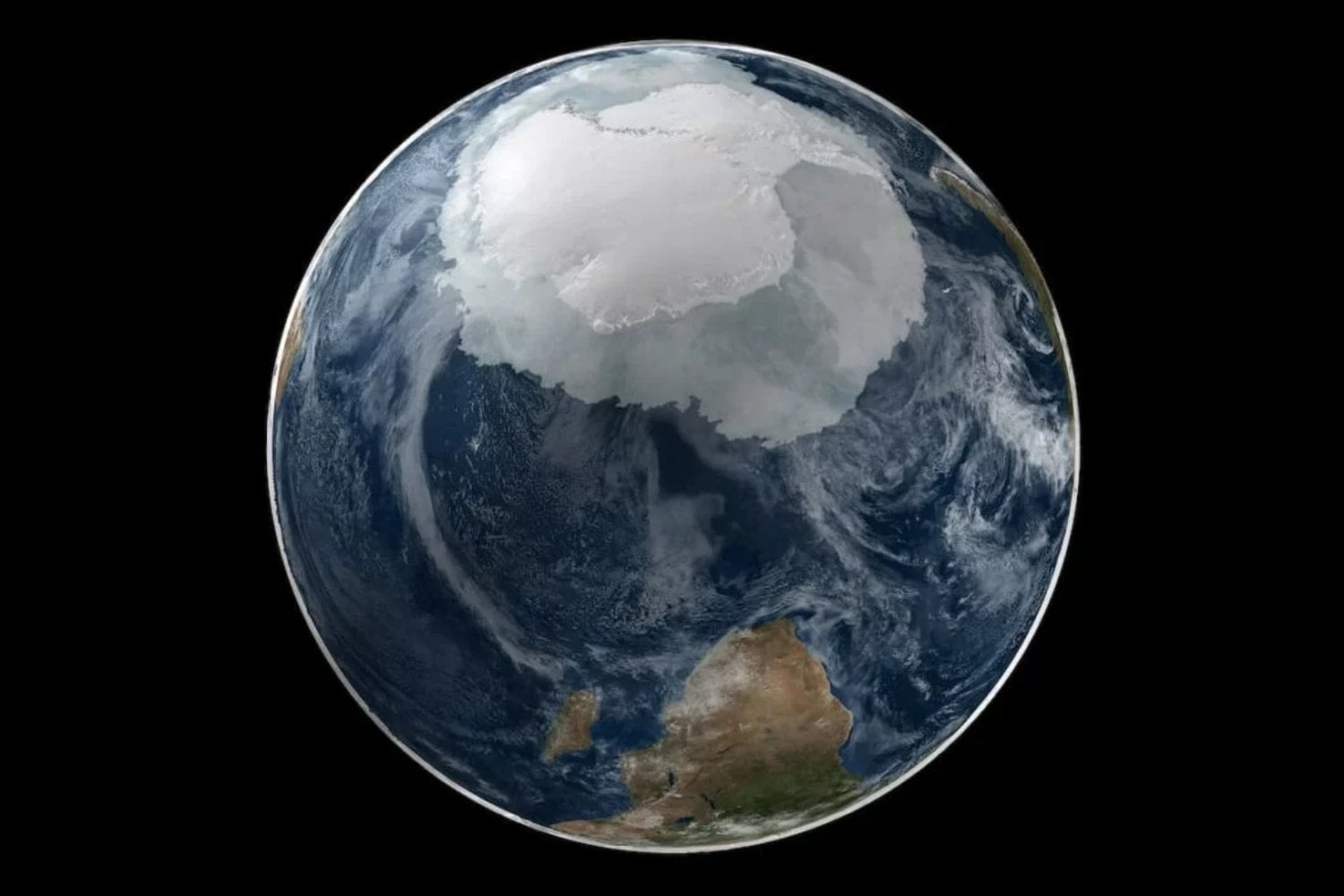 Un frágil equilibrio: la sorprendente rareza de los casquetes de hielo en la Tierra
