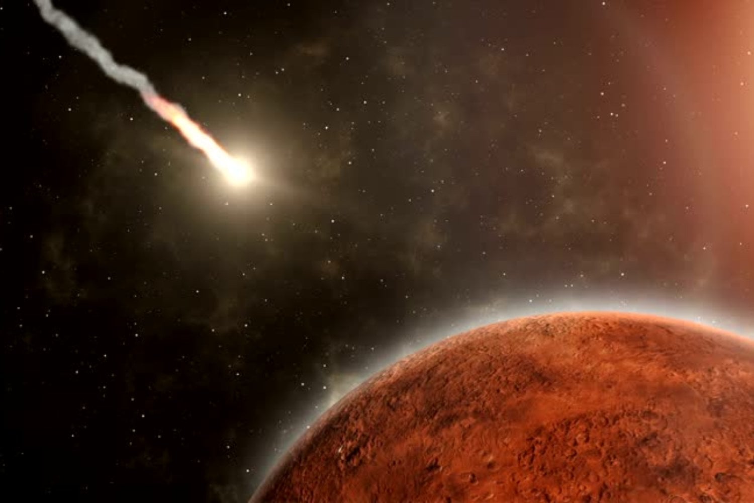 Marte Tuvo Continentes Antes Que La Tierra Un Meteorito Sugiere Una