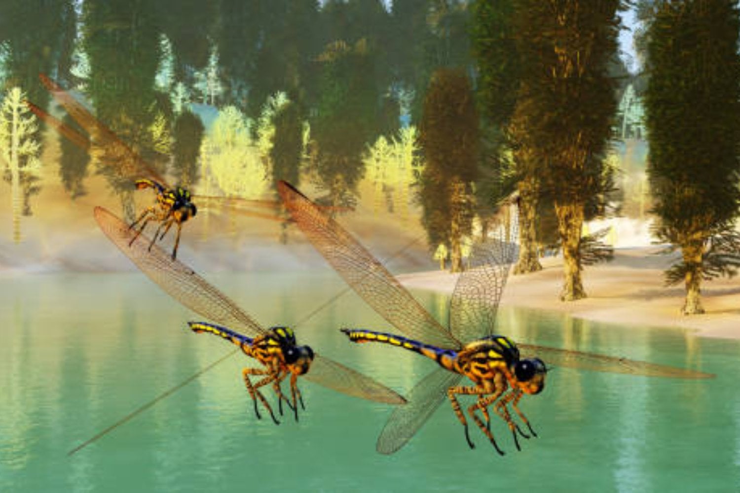 El insecto gigante que dominó los cielos: el asombroso Meganeura