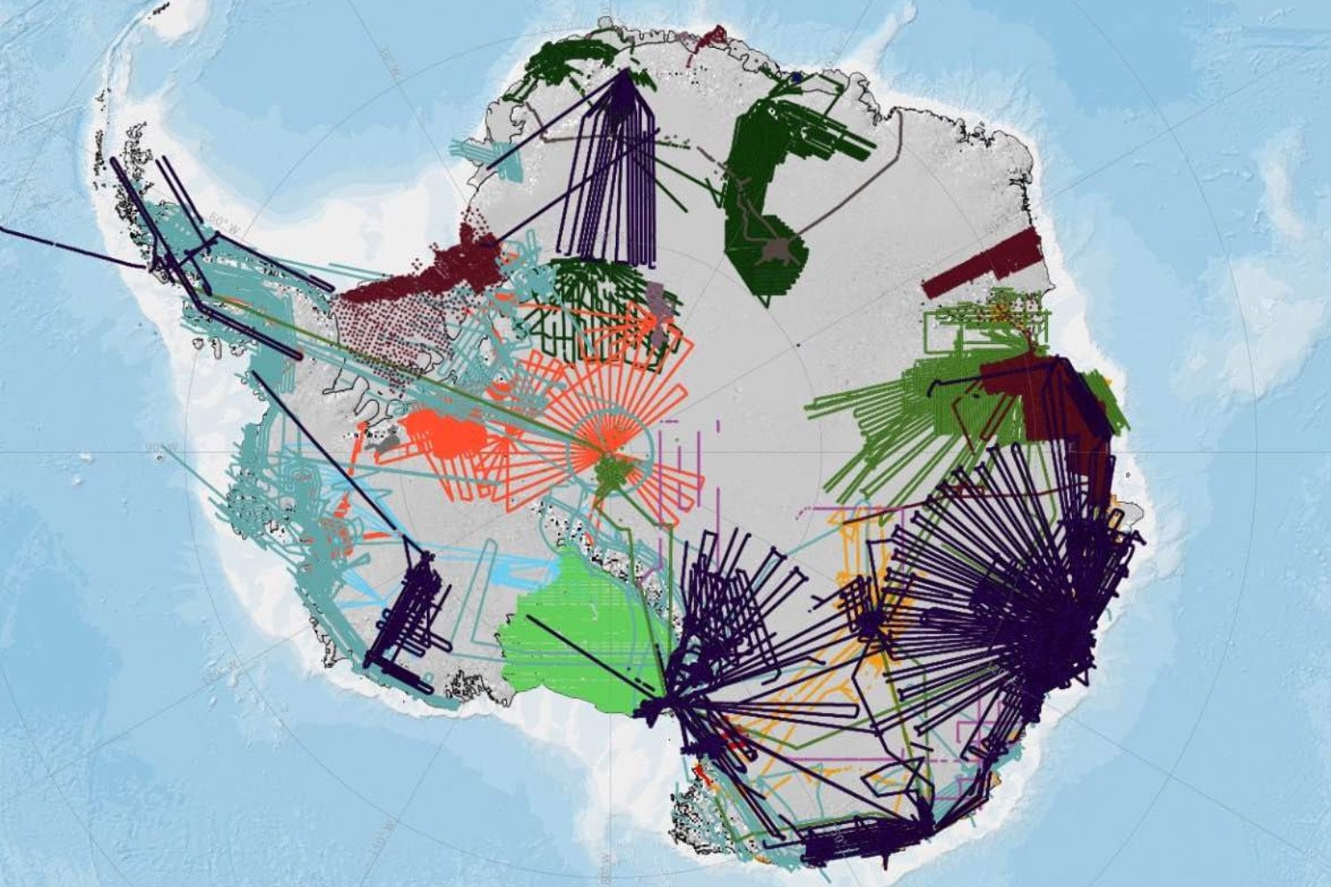 El enigma antártico revelado: presentan el mapa más preciso del continente helado