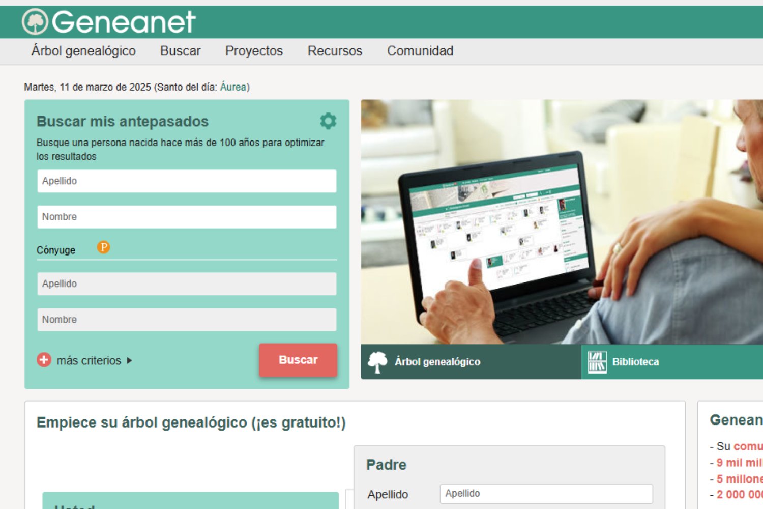 Árbol genealógico: ¿De dónde viene tu apellido? Esta web lo revela en segundos y gratis