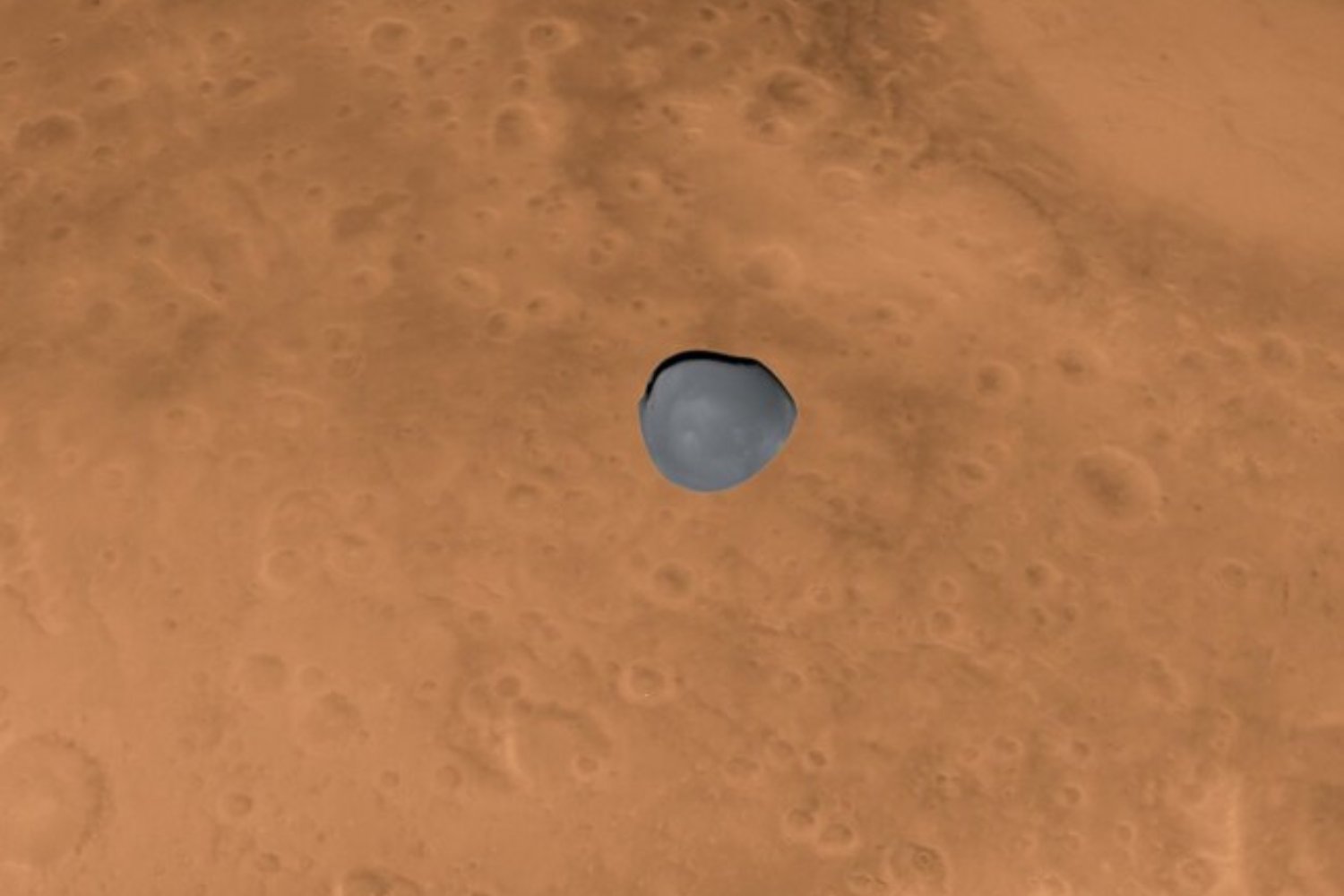 Las primeras fotos de Hera que cambiarán la historia: Deimos, la luna olvidada de Marte, como nunca antes la vimos