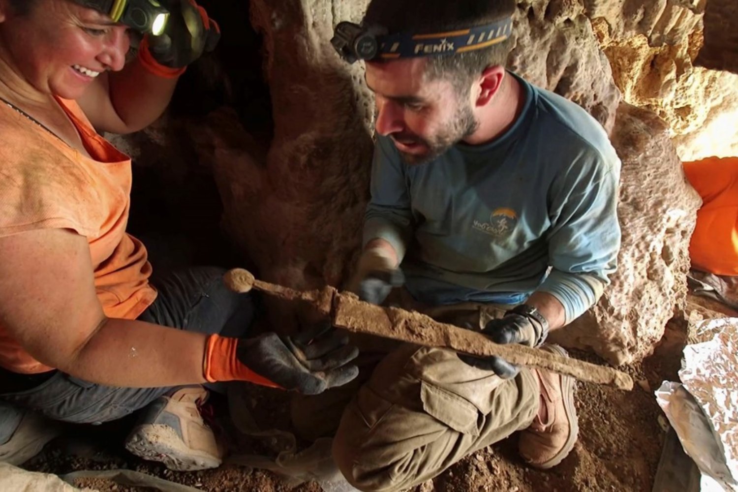 Descubrimiento asombroso: hallan en una cueva del Mar Muerto un tesoro arqueológico del Imperio Romano