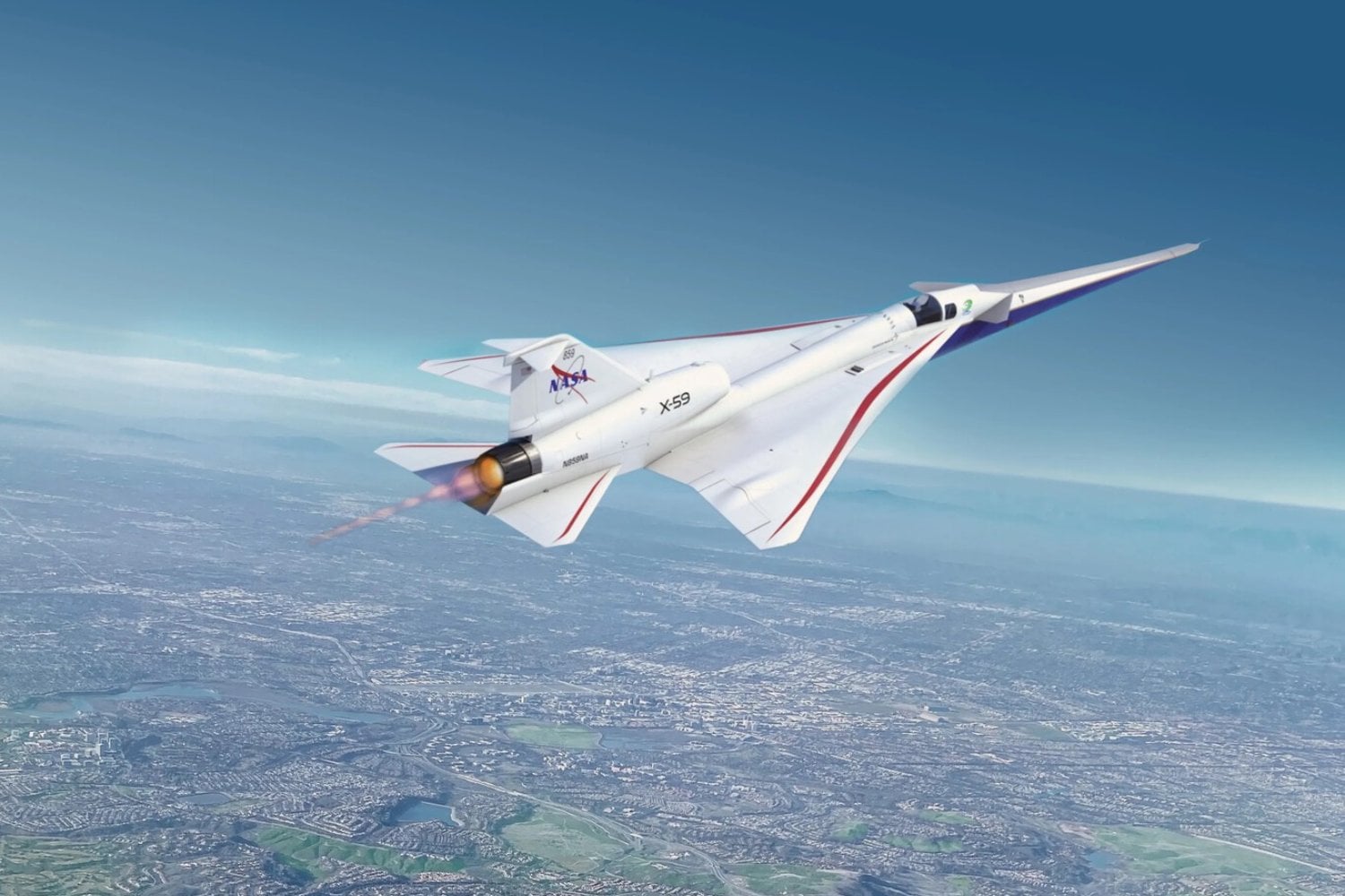 X-59: el avión supersónico silencioso que está a punto de cambiar la aviación