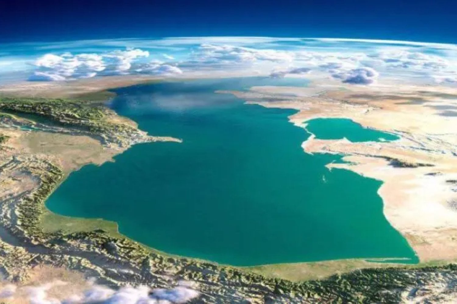 El cuerpo de agua más grande y misterioso del planeta: un enigma sin resolver del Mar Caspio