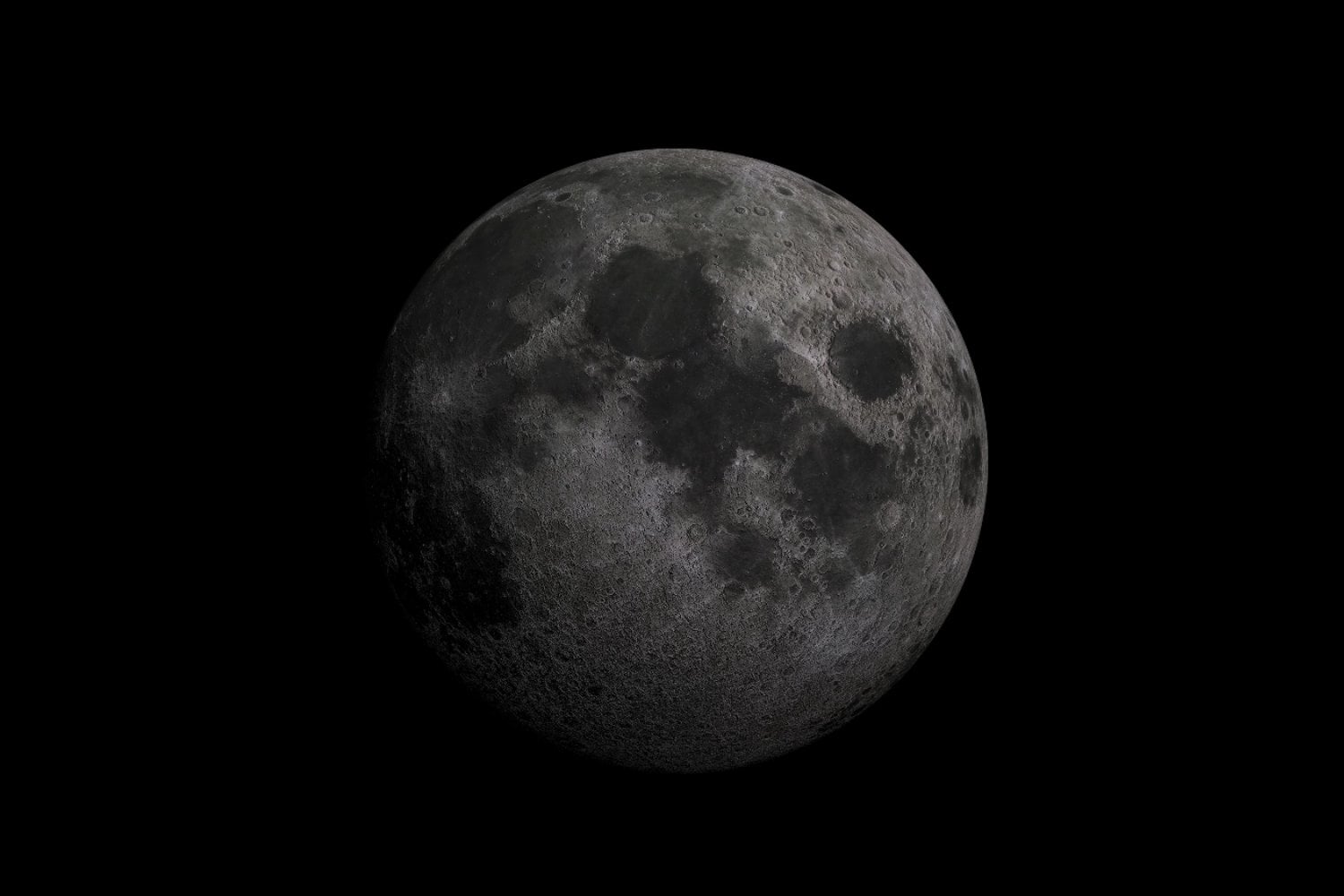 Un sistema lunar forjado en el caos