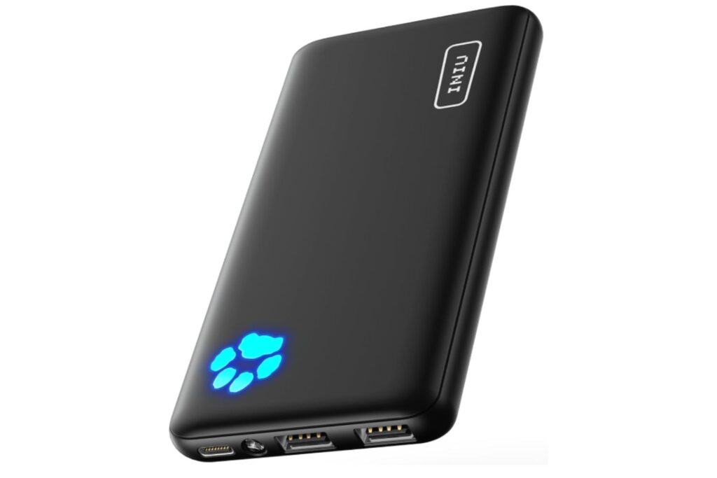 INIU Power Bank, Slimmest USB C Triple 3A de Alta Velocidad 10000mAh
