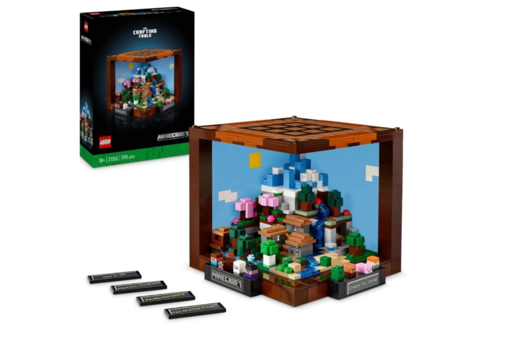 LEGO Minecraft Mesa de Trabajo Maqueta