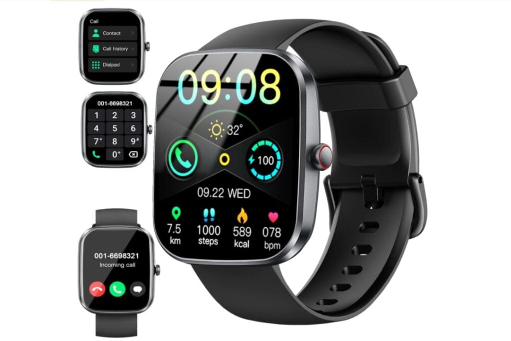 Reloj Inteligente Hombre Mujer, 1.91" Smartwatch