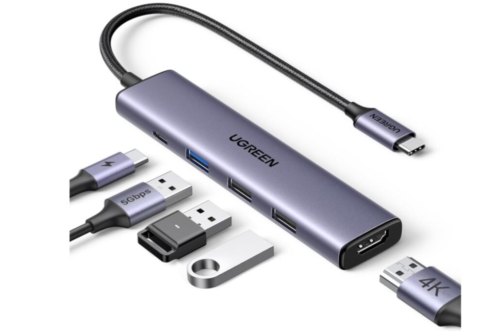 UGREEN Revodok 105 Hub USB C HDMI 4K Adaptador
